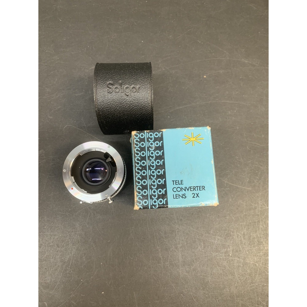 Camera Lens - Soligor Auto Tele Converter 2x Lens Made in Japan